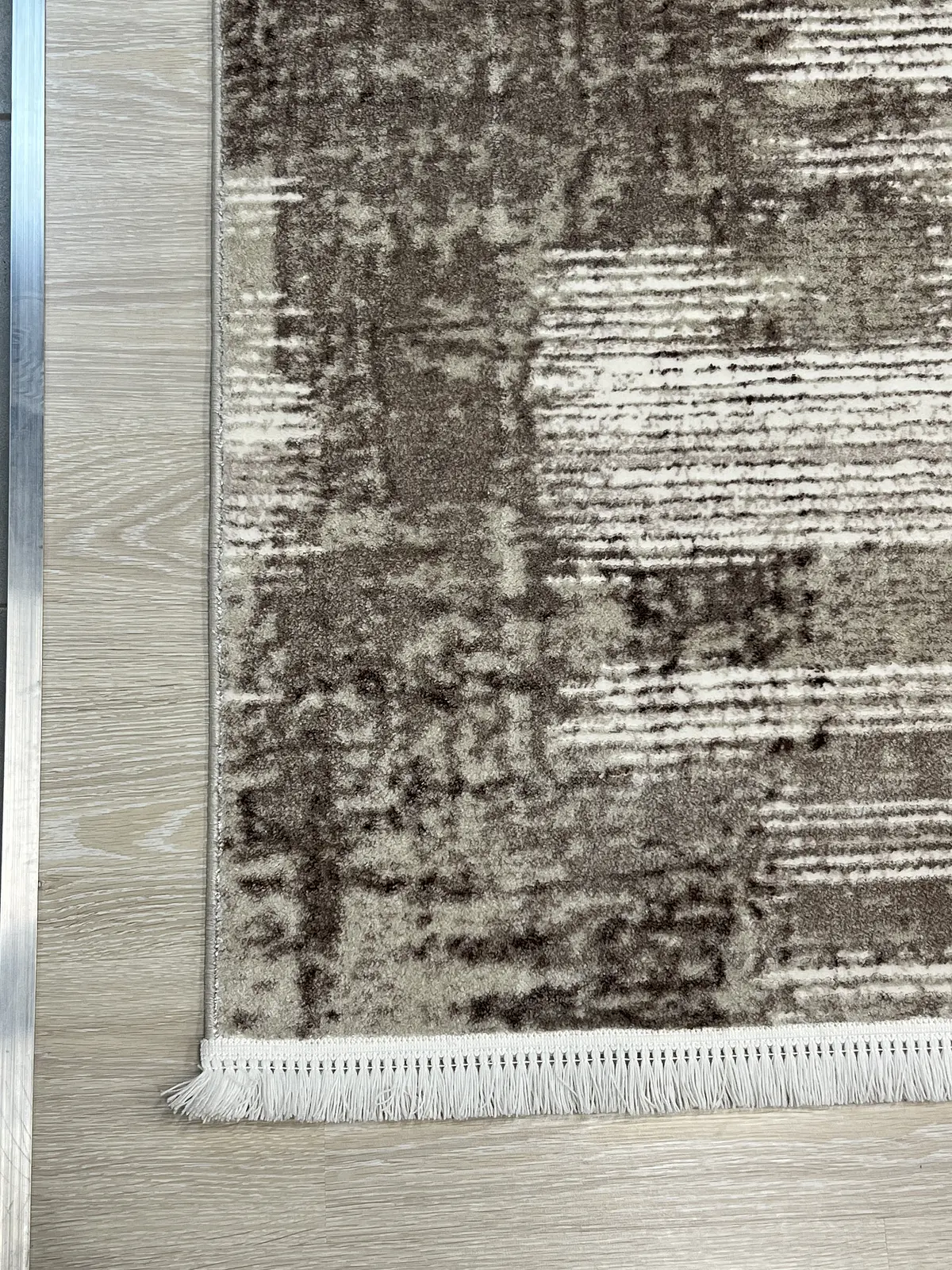 Килим з комбінованим ворсом Onyxa beige 3936A