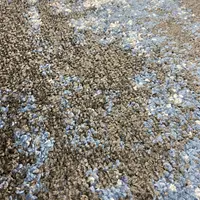 Килим фризе з невисоким ворсом Macio Gray/Blue 02619A
