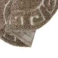 Ворсистий килимок Plush Loop BEIGE A361D
