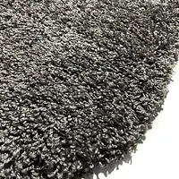 Пухнастий килим Plumis Lux Gray 6365A