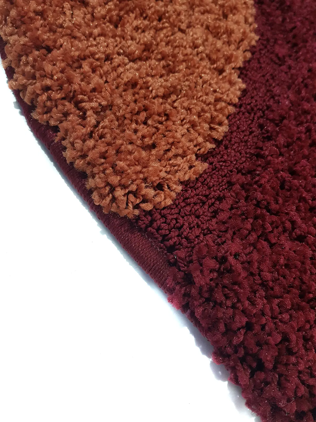 Пухнастий килим Vortax Plush Loop CHERRY 7641A