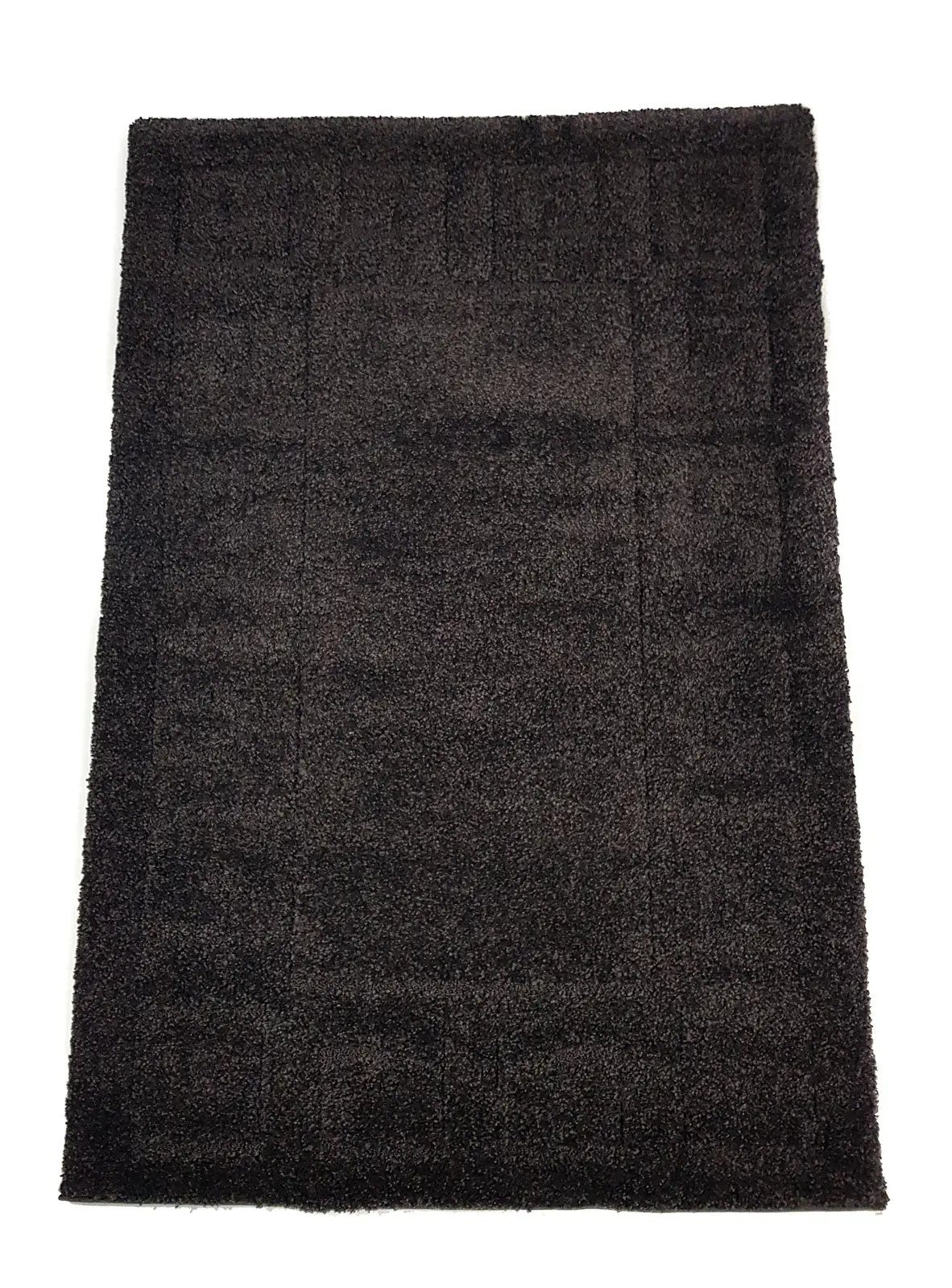 Ворсистий килимок Plush Loop DARK BROWN A361C