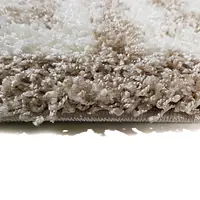 Пухнастий килим Plumis Lux BEIGE A361C