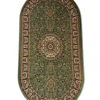 Класичний килим з поліестеру Argentum GREEN 6510A