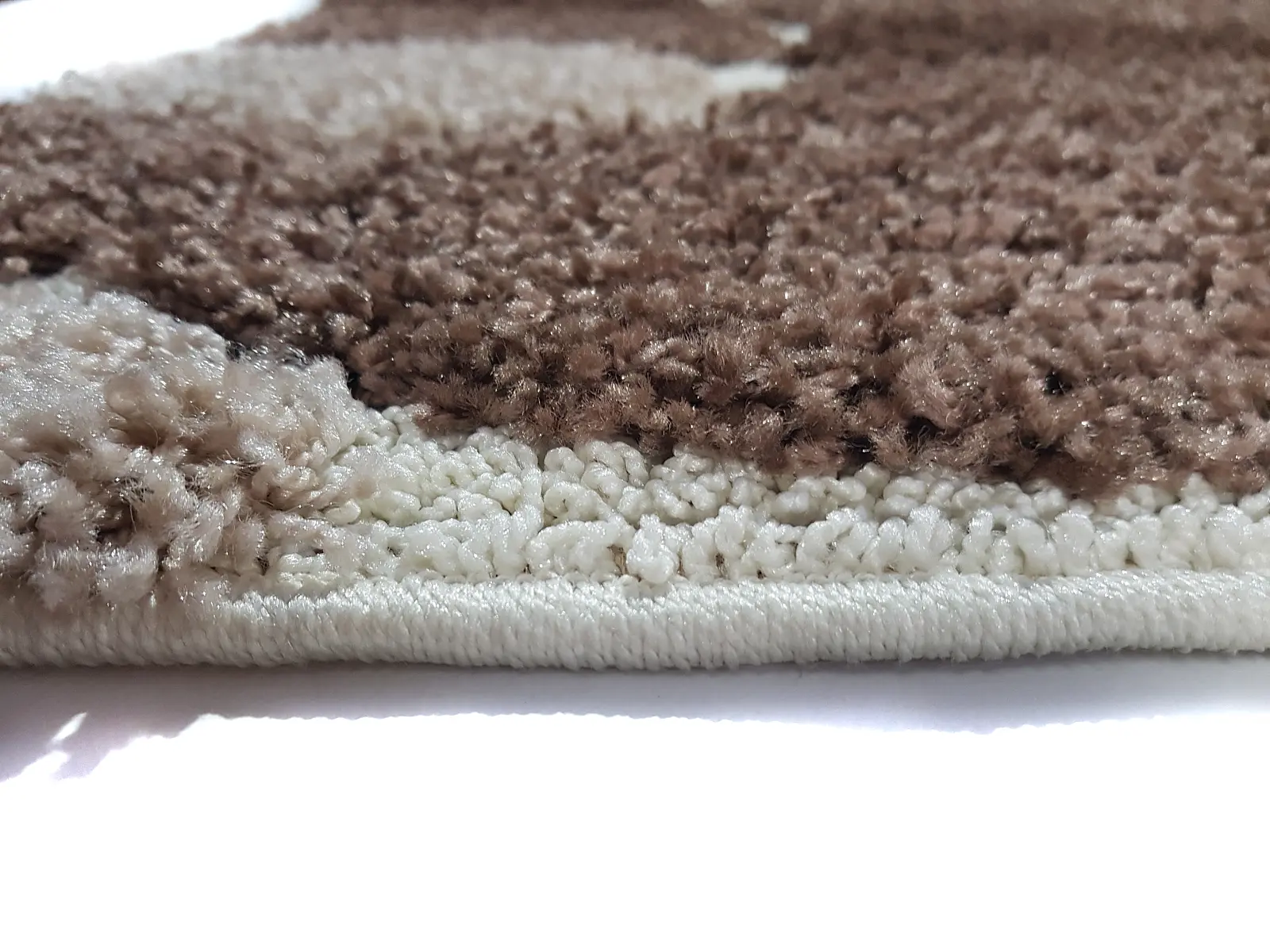 Ворсистий килимок Plush Loop Cream 8968A