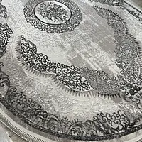 Килим з комбінованим ворсом и термоусадкой Glacia Gray 08352A