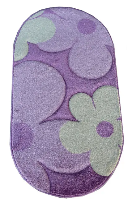 Килим з художньою стрижкою Curlex PINK 2725A