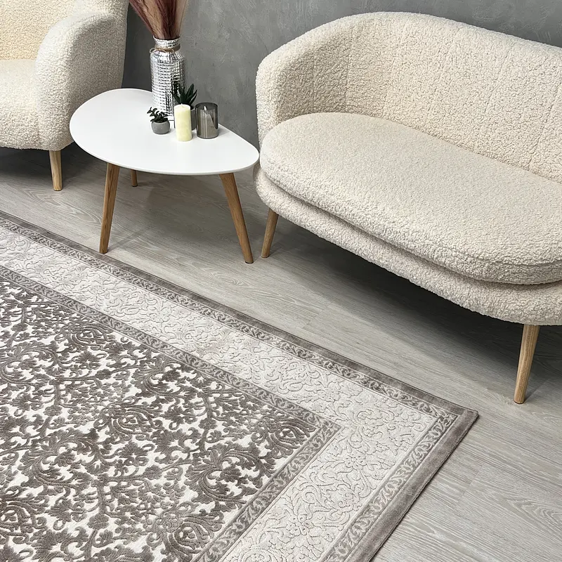 Натуральний Килим Velura Sound L198B WHITE