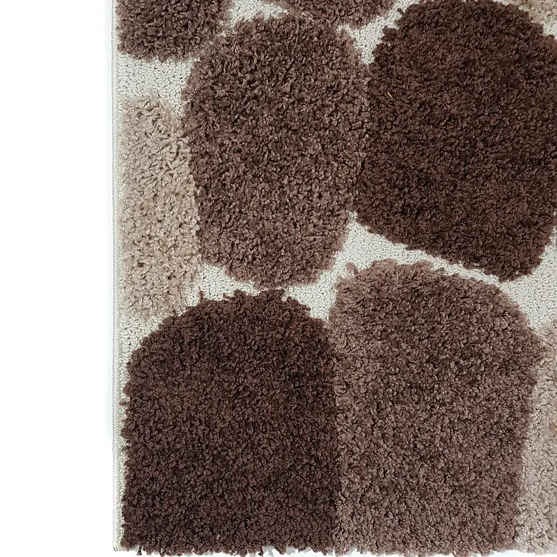 Ворсистий килимок Plush Loop Cream 8968A
