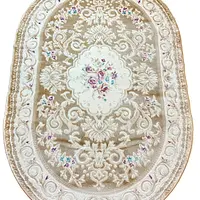 Класичний килим Flora Бежевий P659B