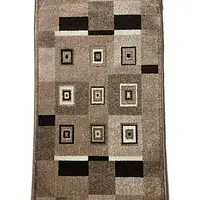 Килим фризе з невисоким ворсом Macio бежевий Beige 02664A