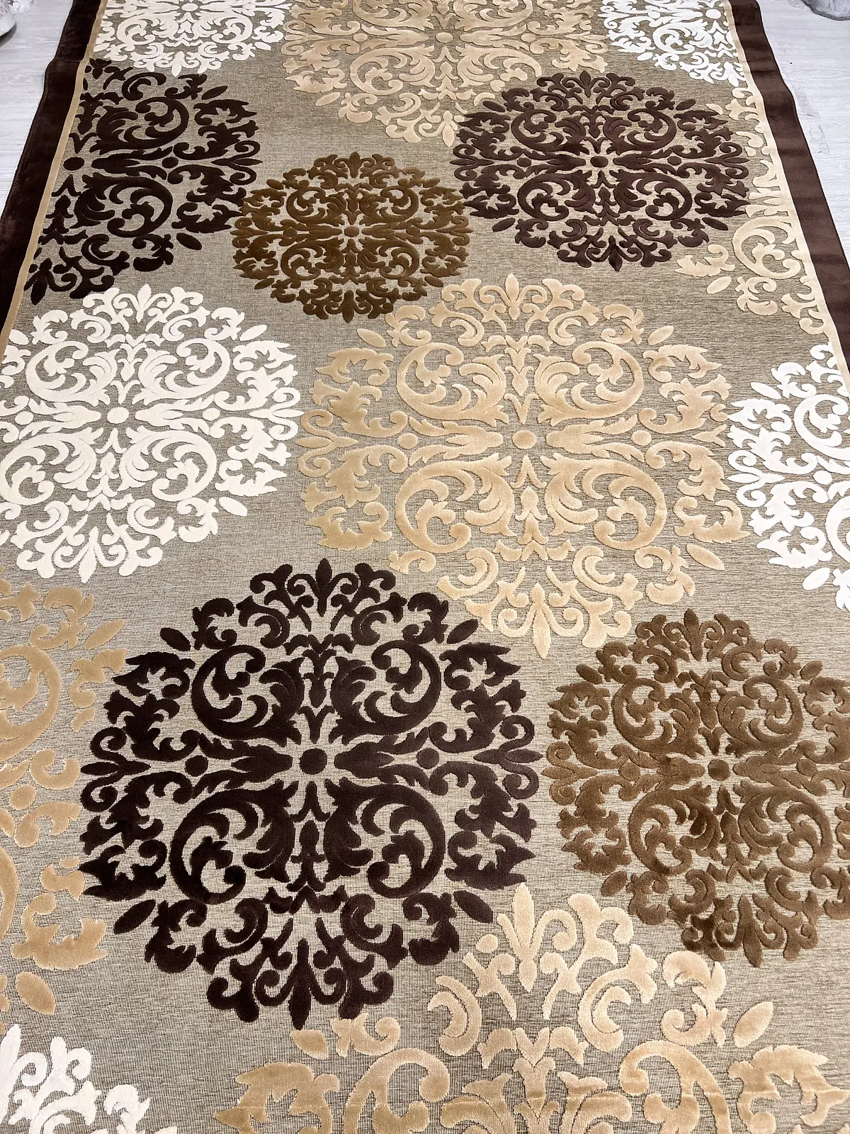 Натуральний Килим Velura Sound SCHENILLE IVORY 4202A