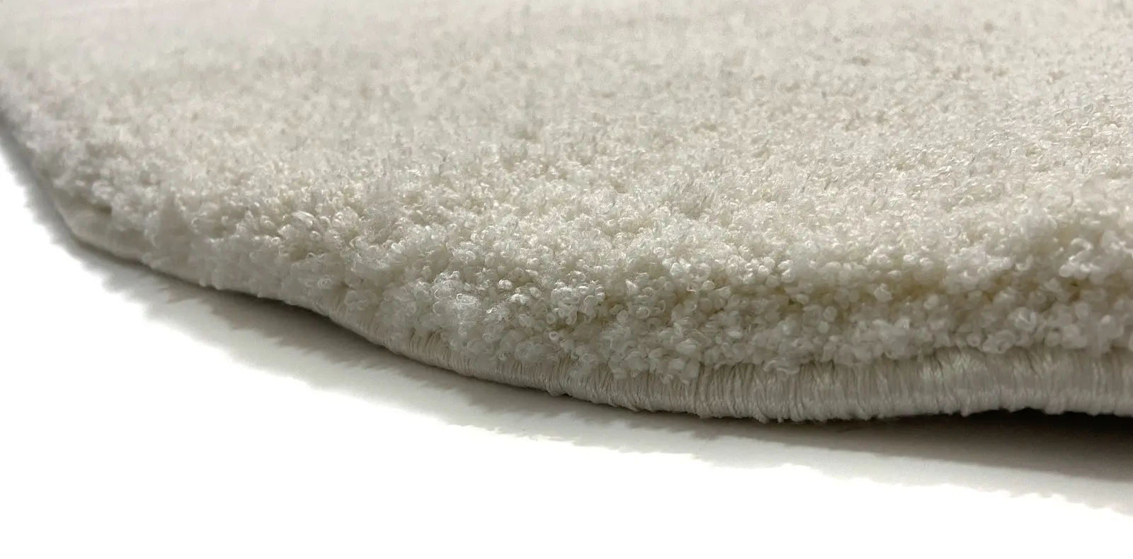 Пухнастий килим Argenta Plush WHITE / WHITE P113A