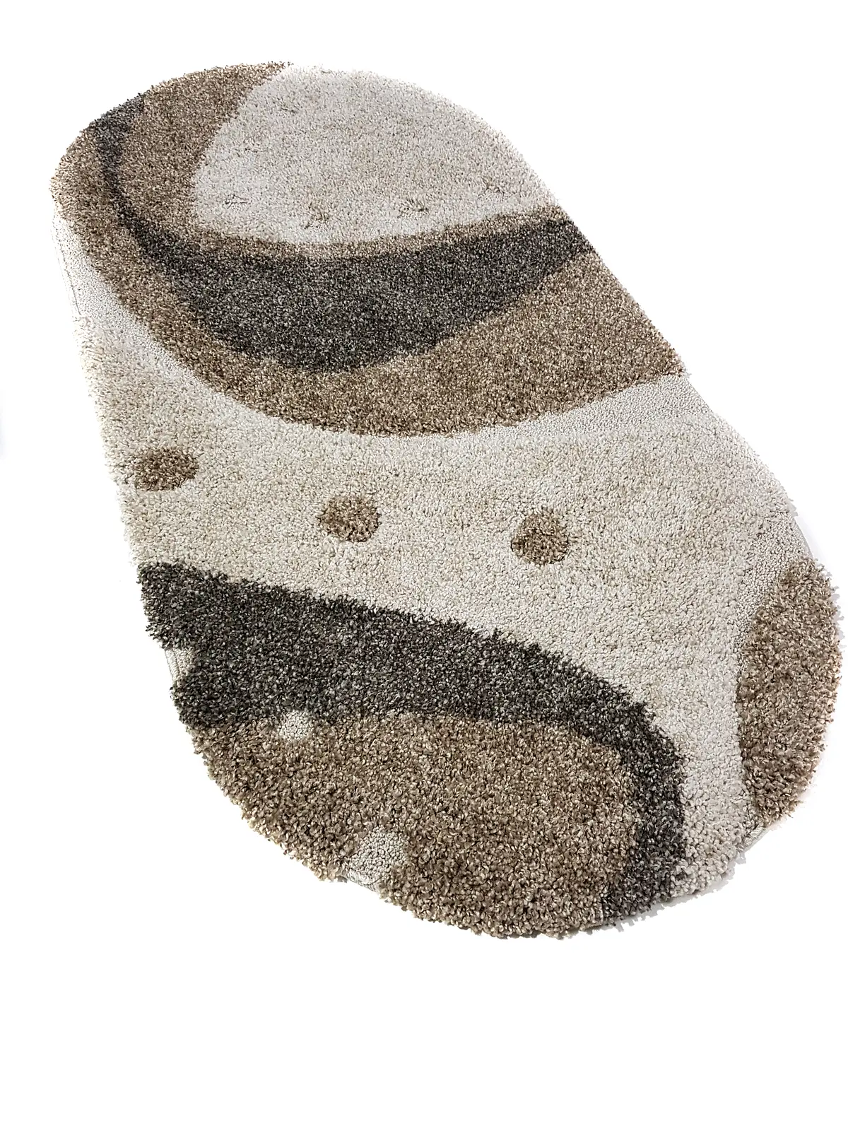 Ворсистий килимок Plush Loop cream 7641C