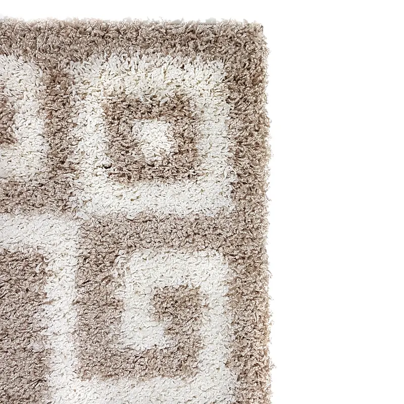 Пухнастий килим Plumis Lux BEIGE A361C