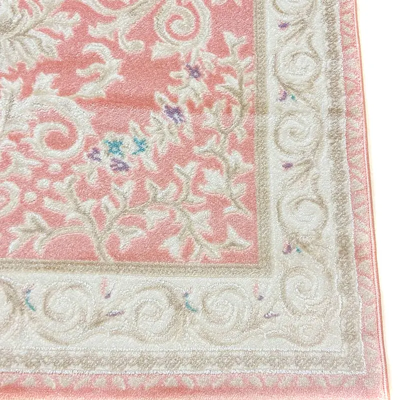 Класичний килим Flora PINK / PINK P659B