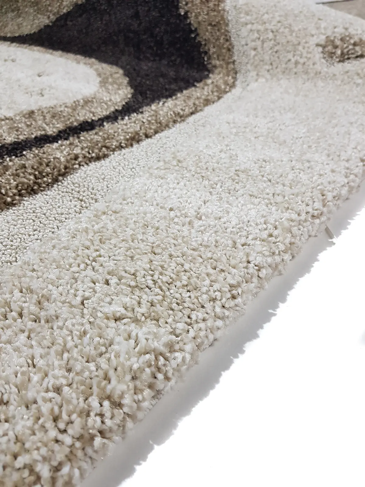 Ворсистий килимок Plush Loop Cream 7641B