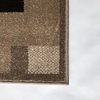 Килим фризе з невисоким ворсом Macio бежевий Beige 02664A