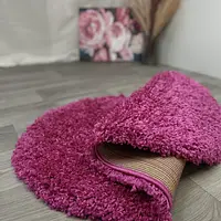 Пухнастий килим Plumis Lux PINK 6365A
