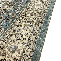 Килим хітсет з невисоким щільним ворсом Luxia BLUE 9473A