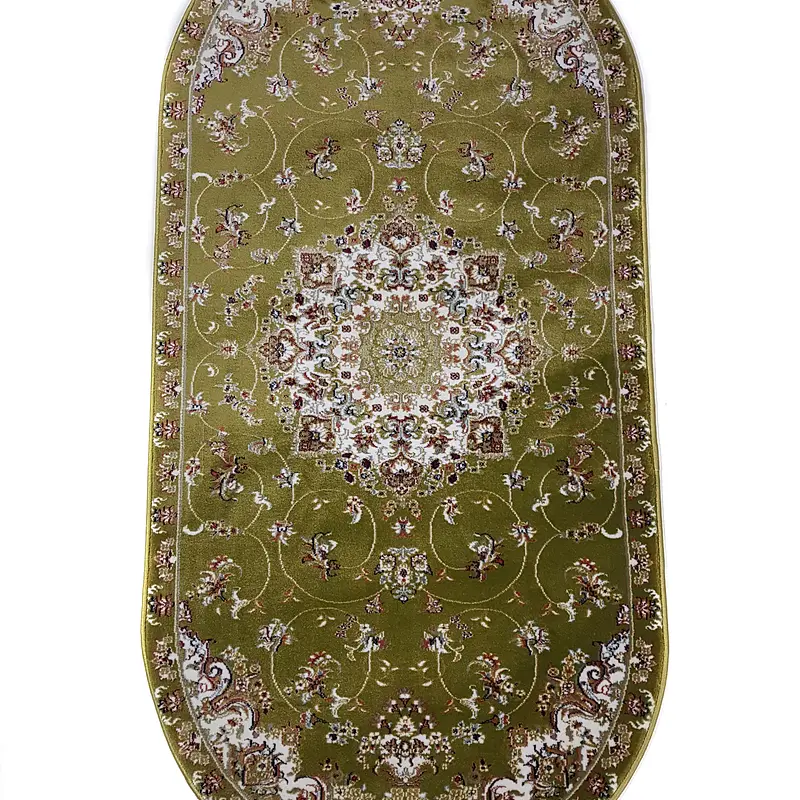 Класичний килим з поліестеру Argentum GREEN 1858Е