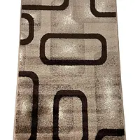 Килим фризе з невисоким ворсом Macio Beige 02574D