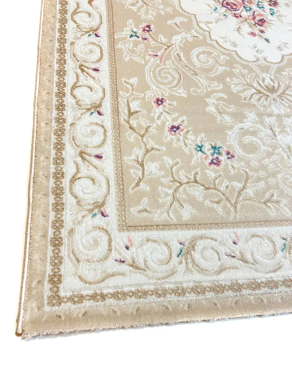 Класичний килим Flora Beige P659B