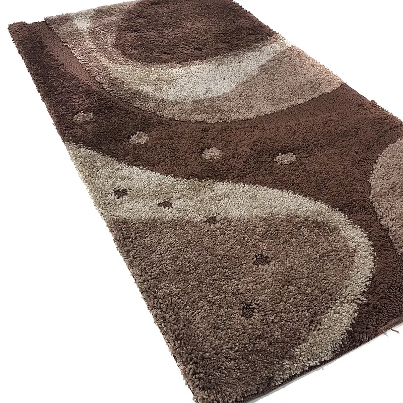 Пухнастий килим Vortax Plush Loop DARK BROWN 7641A