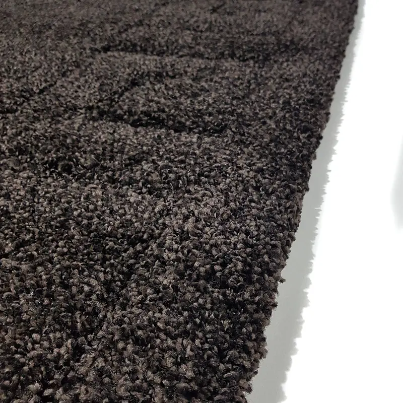 Ворсистий килимок Plush Loop DARK BROWN A361C