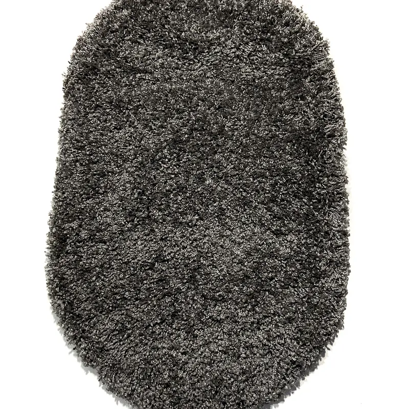 Пухнастий килим Plumis Lux Gray 6365A