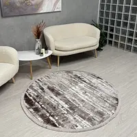 Килим з невисоким ворсом Vortex Бежевий з коричневим 2701B A.KAHVE / KREM