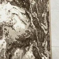 Універсальний килим на прогумованій основі Tessuto бежевий з коричневим 23090690120