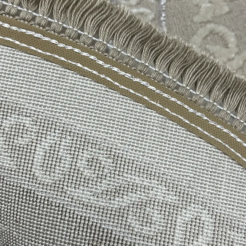 Килим з комбінованим ворсом и термоусадкой Glacia BEIGE 03977A