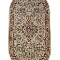 Класичний килим з іранським дизайном Persa Star cream 4130A