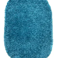 Пухнастий килим Plumis Lux BLUE 6365A