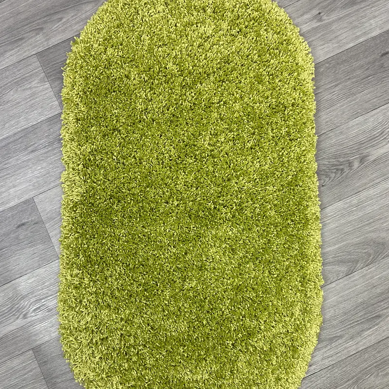 Пухнастий килим Plumis Lux LIGHT GREEN 6365A