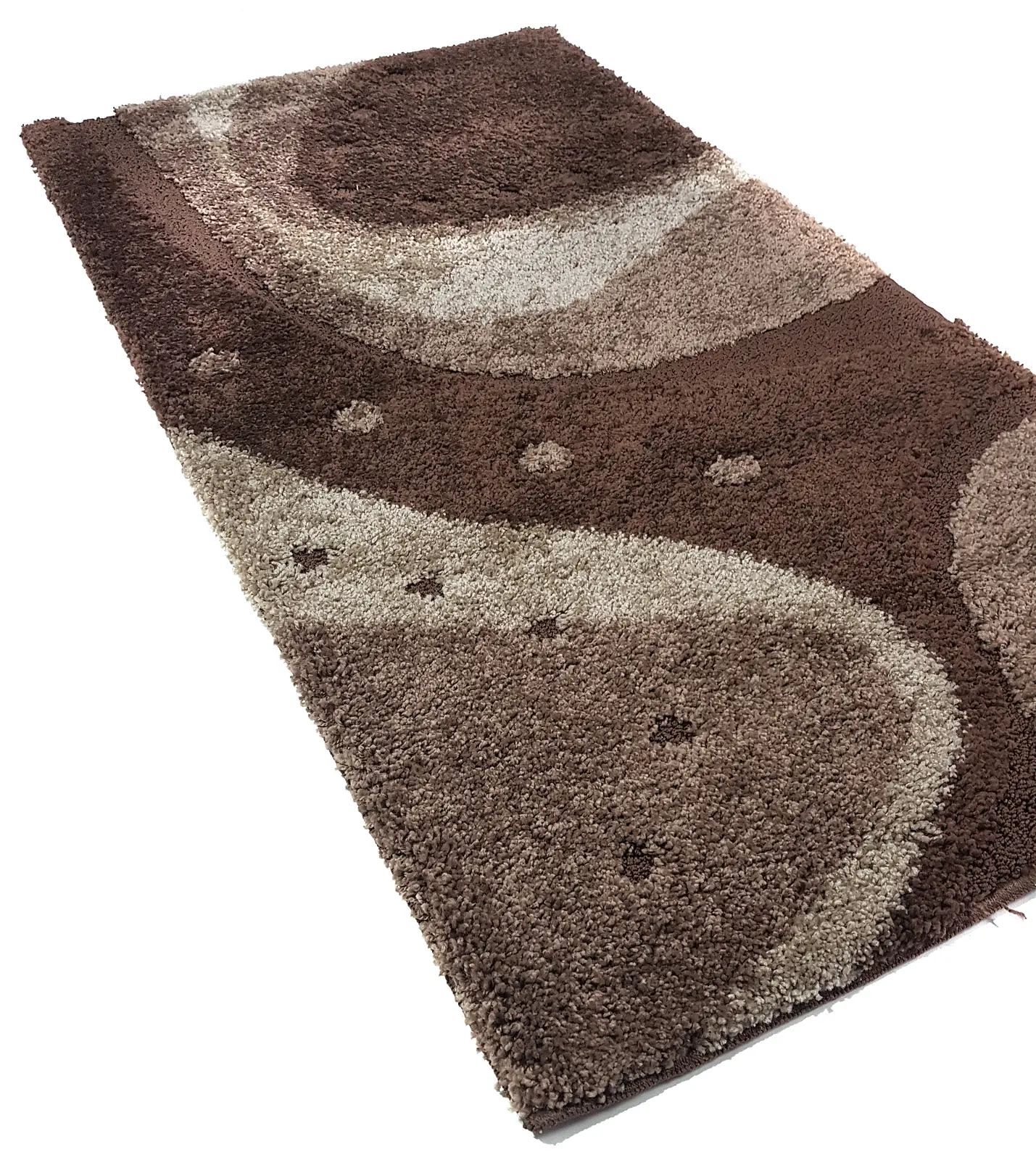 Пухнастий килим Vortax Plush Loop DARK BROWN 7641A