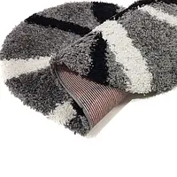 Пухнастий килим Plumis Lux Gray 7368A