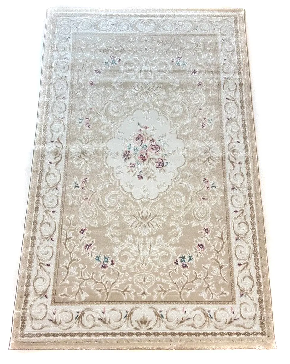 Класичний килим Flora Beige P659B