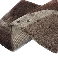 Пухнастий килим Vortax Plush Loop DARK BROWN 7641A
