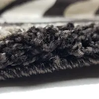 Ворсистий килимок Plush Loop DARK BROWN 8254A