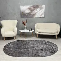 Килим з невисоким ворсом Mara сірий Gray 24136/116
