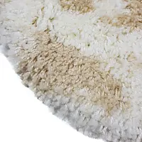 Пухнастий килим Plumis Lux KEMIK / BEJ 1213A